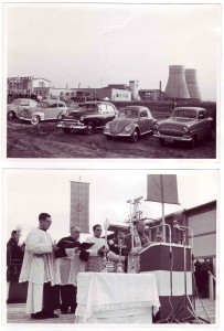 Einweihung der Gasstation Auersthal 1957. Quelle: Archiv Rohstoff Geschichte, Sammlung OMV.